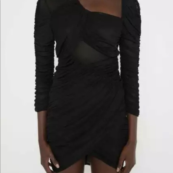 Zara draped lace dress - Picture 7 of 9